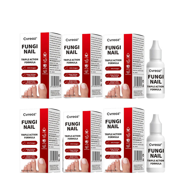 Cvreoz® Toenail Fungus Treatment | Triple-Action Repair Formula-Plant-Based Formula | MHRA-Registered (ofter)