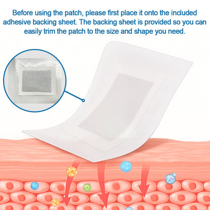 KUBOZN® Targeted Lung Cleansing Patch;End cough and chest tightness caused by smoking: Activate your lungs' self-cleaning mechanism and regain the freedom to breathe.