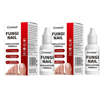 Cvreoz®  Toenail Fungus Treatment | Triple-Action Repair Formula-Plant-Based Formula | MHRA-Registered (ofter)