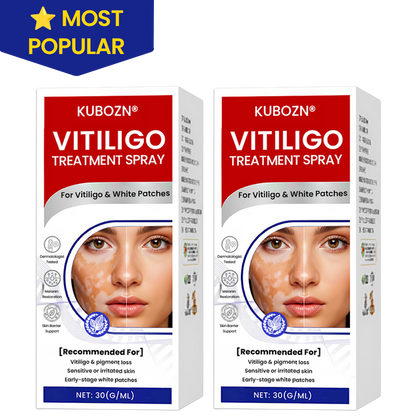 KUBOZN® Vitiligo Treatment Spray — Visible Results in Weeks, 100% Natural & Steroid-Free