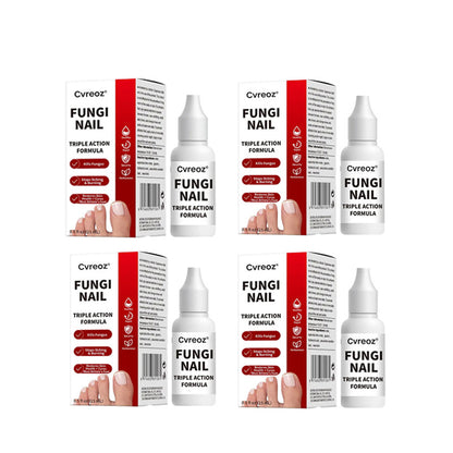 Cvreoz®  Toenail Fungus Treatment | Triple-Action Repair Formula-Plant-Based Formula | MHRA-Registered (ofter)