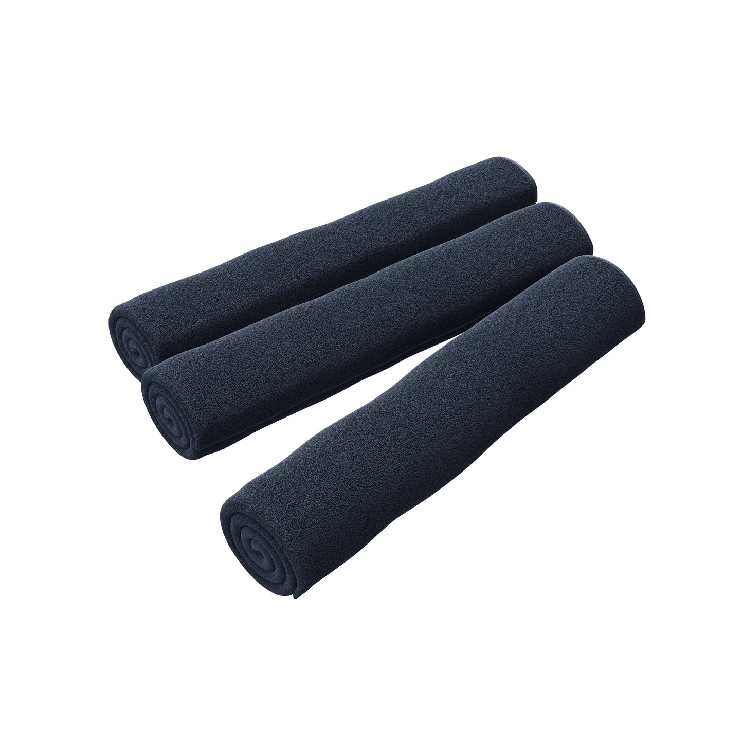 KUBOZN® 3 Pack Microfiber Twisted-Loop Quick-Dry Towels (offer)