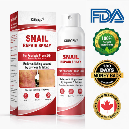 KUBOZN® Snail Repair Spray for Itchy, Flaky Psoriasis Skin 1