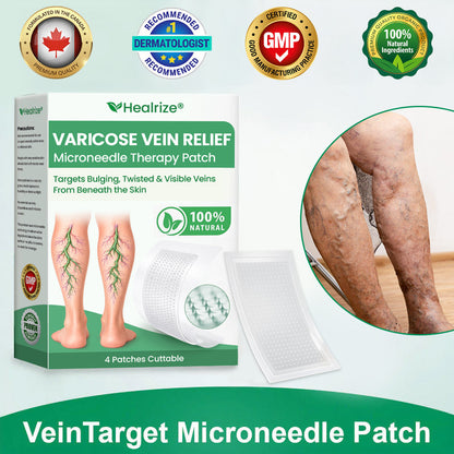 👨‍⚕️🔥Healrize® VeinEase Microneedle Care Patch⚡Instant Relief, Long-Term Results