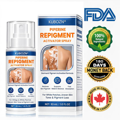 ⚡KUBOZN® Piperine Repigment Activator Spray to Reactivate Dormant Pigment Cells & Restore Natural Skin Color