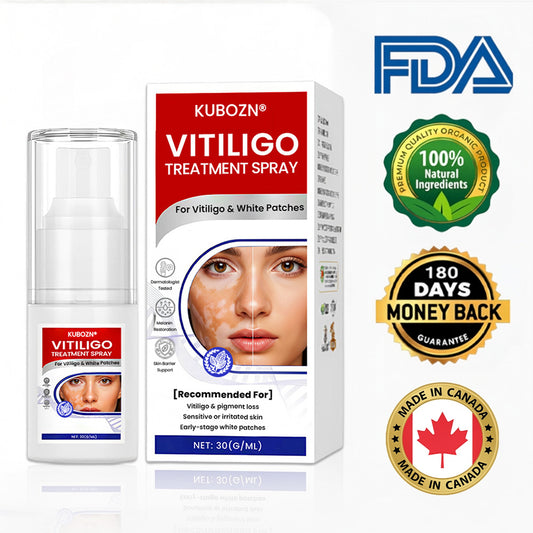 KUBOZN® Vitiligo Treatment Spray — Visible Results in Weeks, 100% Natural & Steroid-Free