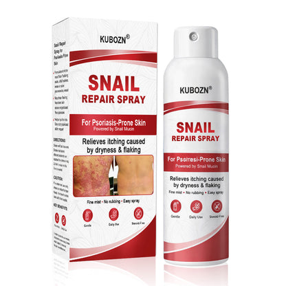 KUBOZN® Snail Repair Spray for Itchy, Flaky Psoriasis Skin 1 (offer)