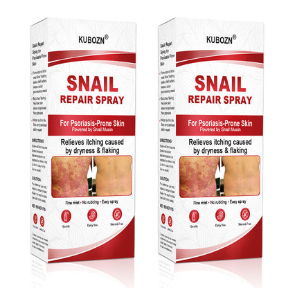 KUBOZN® Snail Repair Spray for Itchy, Flaky Psoriasis Skin 1 (offer)