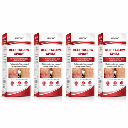KUBOZN® Beef Tallow Spray for Itchy, Flaky Psoriasis Skin 1