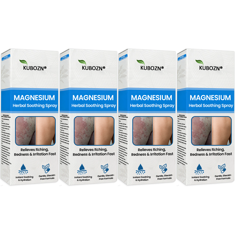 ✅  Official Store: KUBOZN® Magnesium Herbal Psoriasis Spray ⚕️ FDA Certified